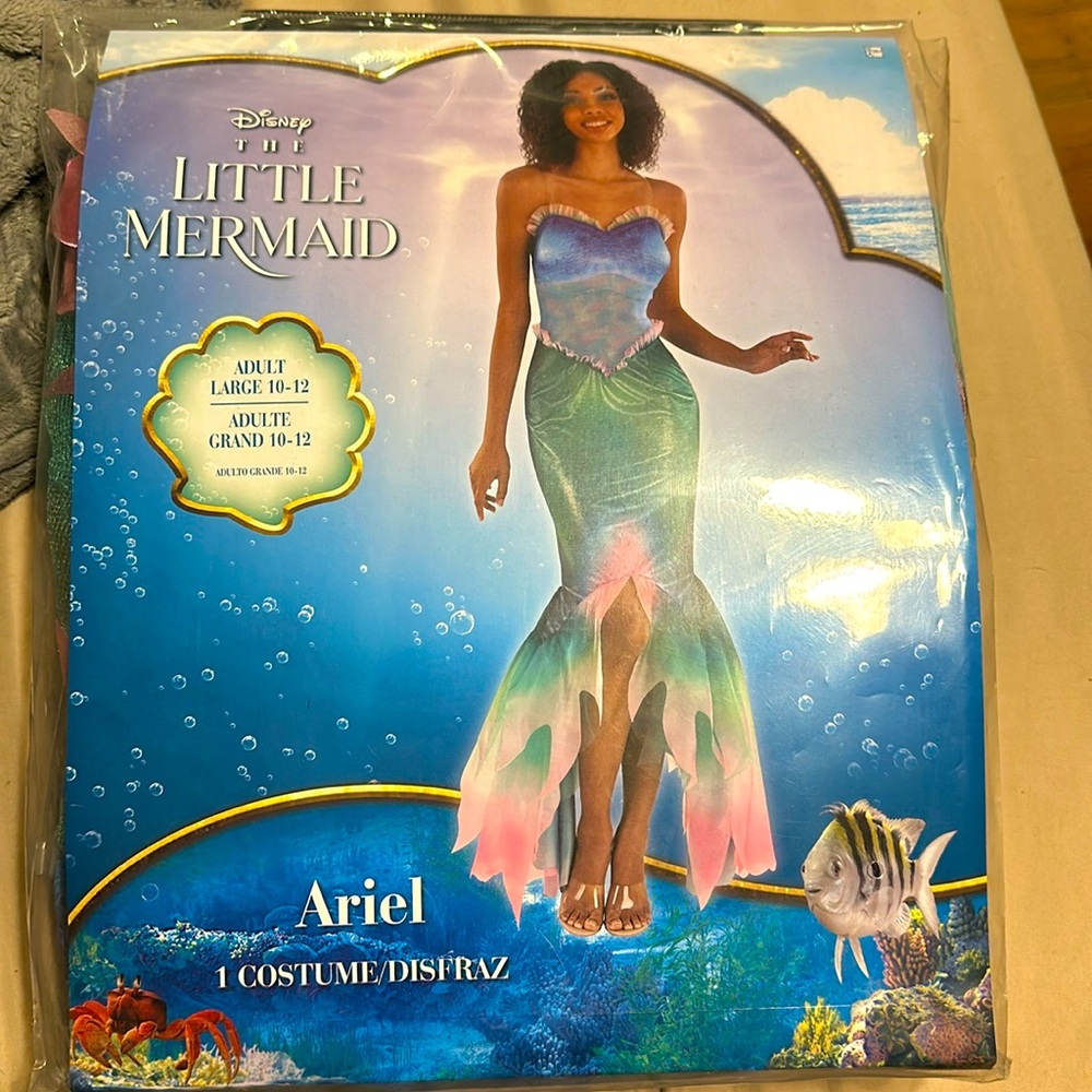 The Little Mermaid Costume - Women’s Large (10-12)